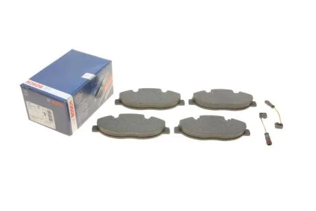 Тормозные колодки передние дисковые BOSCH 0 986 494 081