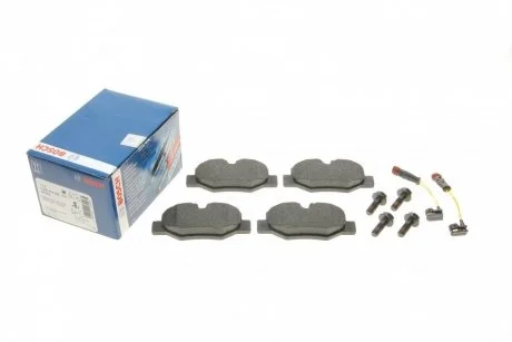 Тормозные колодки задние дисковые BOSCH 0 986 494 082