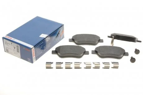 Тормозные колодки передние дисковые BOSCH 0986494092