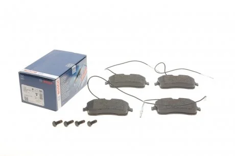 Тормозные колодки передние дисковые BOSCH 0986494097