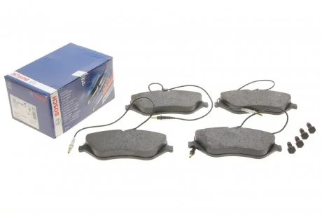 Тормозные колодки передние дисковые BOSCH 0986494098