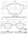 Тормозные колодки передние дисковые BOSCH 0986494103 (фото 8)