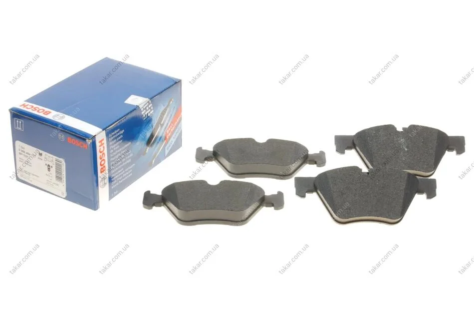Гальмівні колодки передні дискові BOSCH 0986494117 (фото 1)