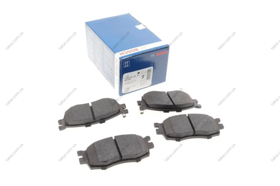 Тормозные колодки передние дисковые BOSCH 0 986 494 139 (фото 1)