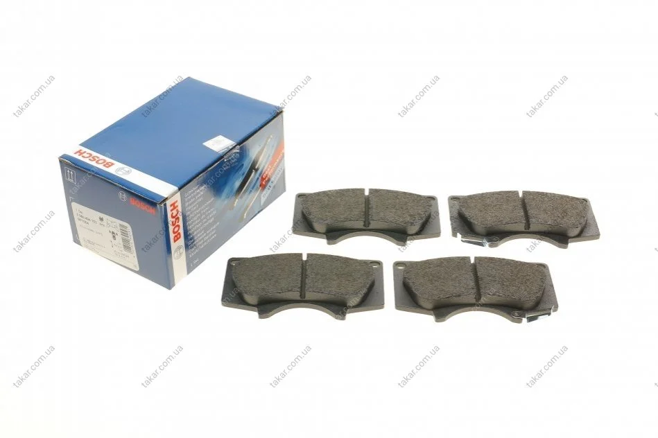 Тормозные колодки передние дисковые BOSCH 0 986 494 153 (фото 1)