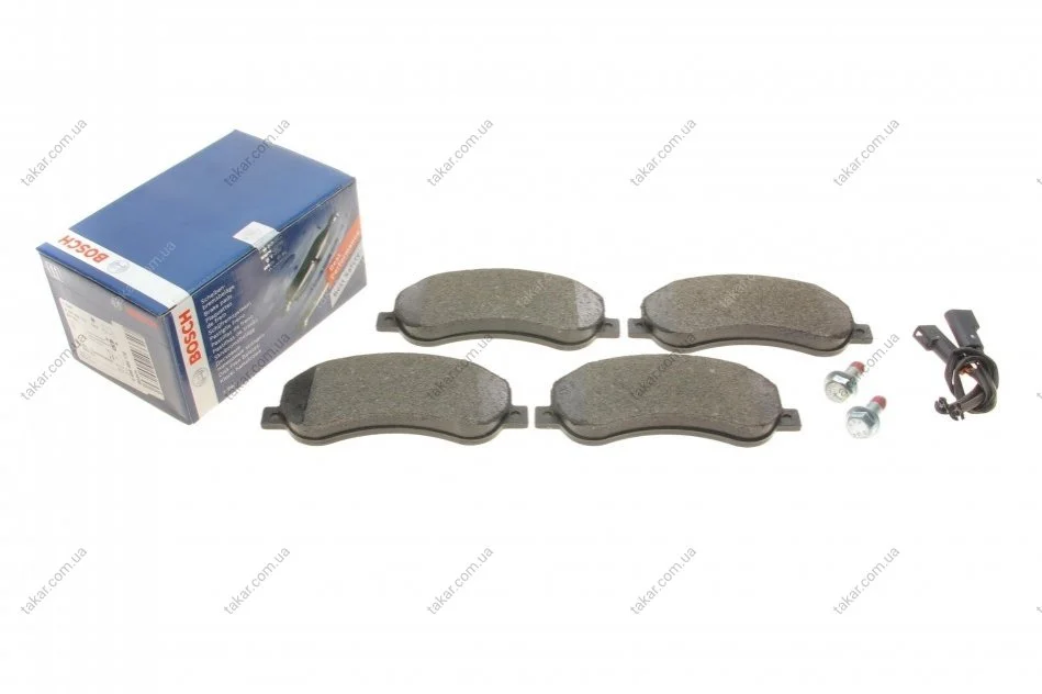Тормозные колодки передние дисковые BOSCH 0 986 494 170 (фото 1)