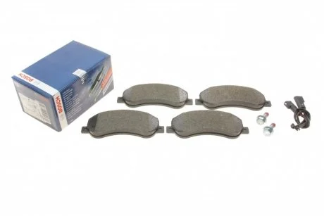 Тормозные колодки передние дисковые BOSCH 0 986 494 170