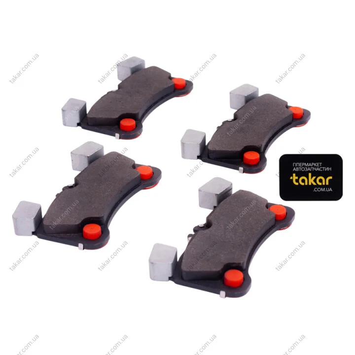Тормозные колодки задние дисковые BOSCH 0986494205 (фото 1)