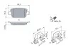 Тормозные колодки задние дисковые BOSCH 0 986 494 214 (фото 5)