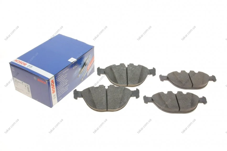Тормозные колодки дисковые BOSCH 0986494217 (фото 1)