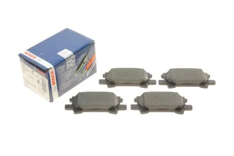 Гальмівні колодки задні дискові BOSCH 0 986 494 224
