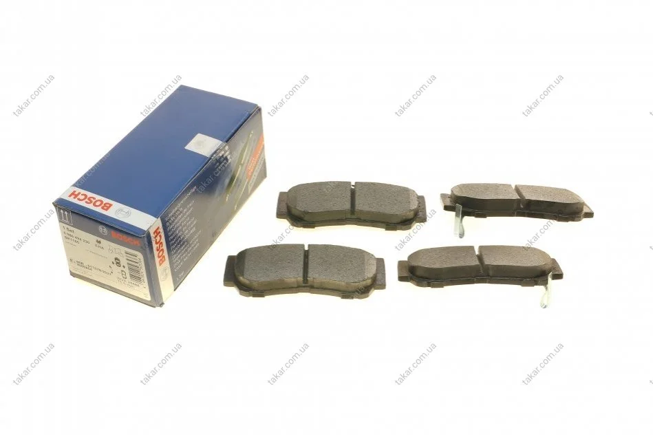 Тормозные колодки задние дисковые BOSCH 0 986 494 230 (фото 1)