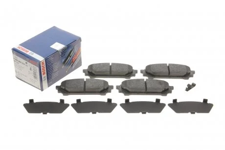 Гальмівні колодки задні дискові BOSCH 0986494232