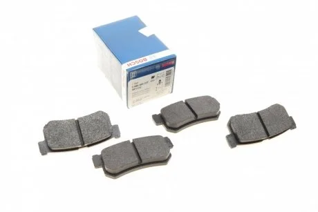 Тормозные колодки задние дисковые BOSCH 0 986 494 237