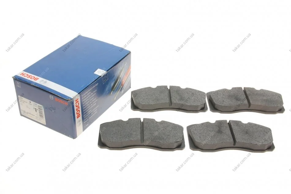 Гальмівні колодки дискові BOSCH 0986494257 (фото 1)