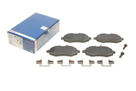 Тормозные колодки передние дисковые BOSCH 0 986 494 262