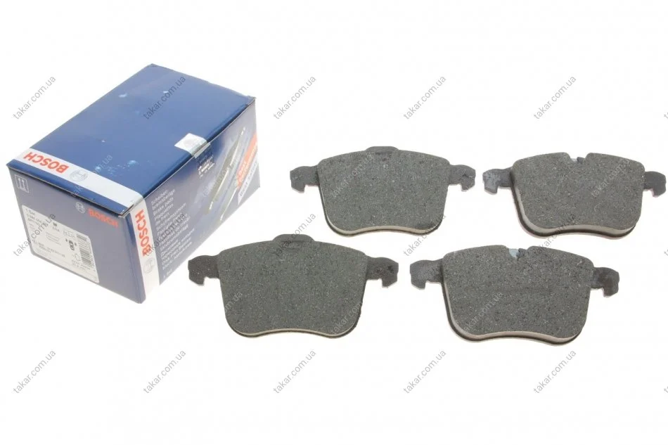 Тормозные колодки передние дисковые BOSCH 0986494280 (фото 1)