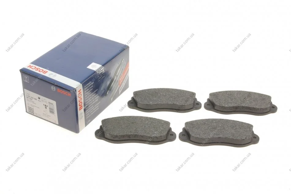 Тормозные колодки передние дисковые BOSCH 0986494288 (фото 1)