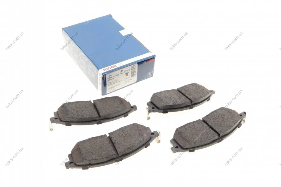 Тормозные колодки передние дисковые BOSCH 0 986 494 295 (фото 1)