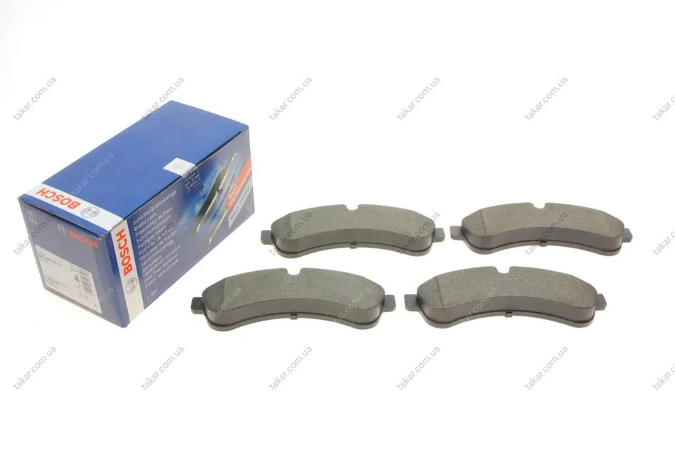 Гальмівні колодки задні дискові BOSCH 0 986 494 335 (фото 1)