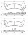 Тормозные колодки задние дисковые BOSCH 0986494348 (фото 1)