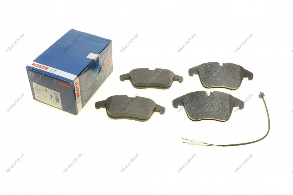 Тормозные колодки передние дисковые BOSCH 0 986 494 371 (фото 1)