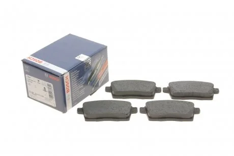 Гальмівні колодки задні дискові BOSCH 0986494376