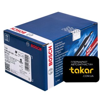 Тормозные колодки задние дисковые BOSCH 0 986 494 399