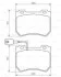 Тормозные колодки дисковые BOSCH 0986494402 (фото 8)