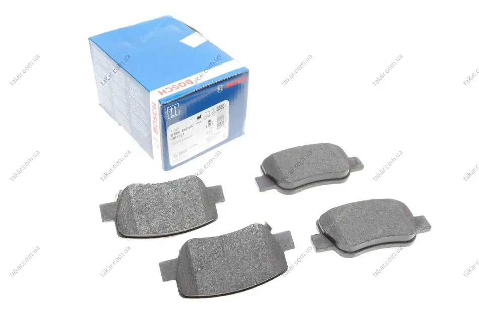 Тормозные колодки задние дисковые BOSCH 0 986 494 403 (фото 1)