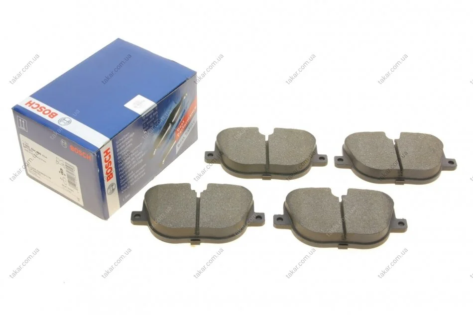 Тормозные колодки задние дисковые BOSCH 0986494409 (фото 1)