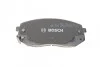 Тормозные колодки передние дисковые BOSCH 0986494422 (фото 2)