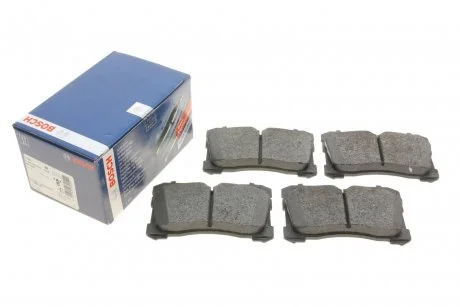Тормозные колодки передние дисковые BOSCH 0986494423