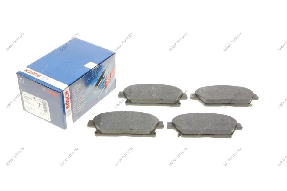 Гальмівні колодки передні дискові BOSCH 0 986 494 434 (фото 1)