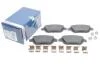 Гальмівні колодки передні дискові BOSCH 0986494438 (фото 2)
