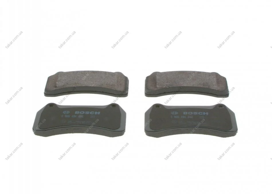 Тормозные колодки передние дисковые BOSCH 0986494448 (фото 1)