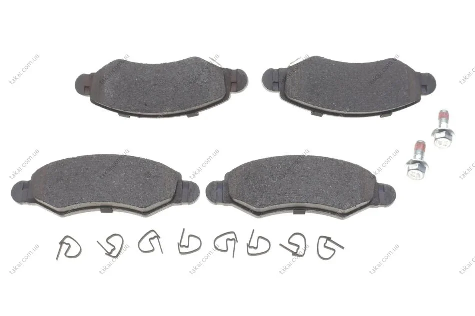 Гальмівні колодки дискові BOSCH 0986494458 (фото 1)