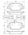 Гальмівні колодки задні дискові BOSCH 0986494466 (фото 1)