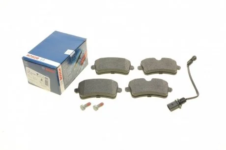 Тормозные колодки задние дисковые BOSCH 0 986 494 488
