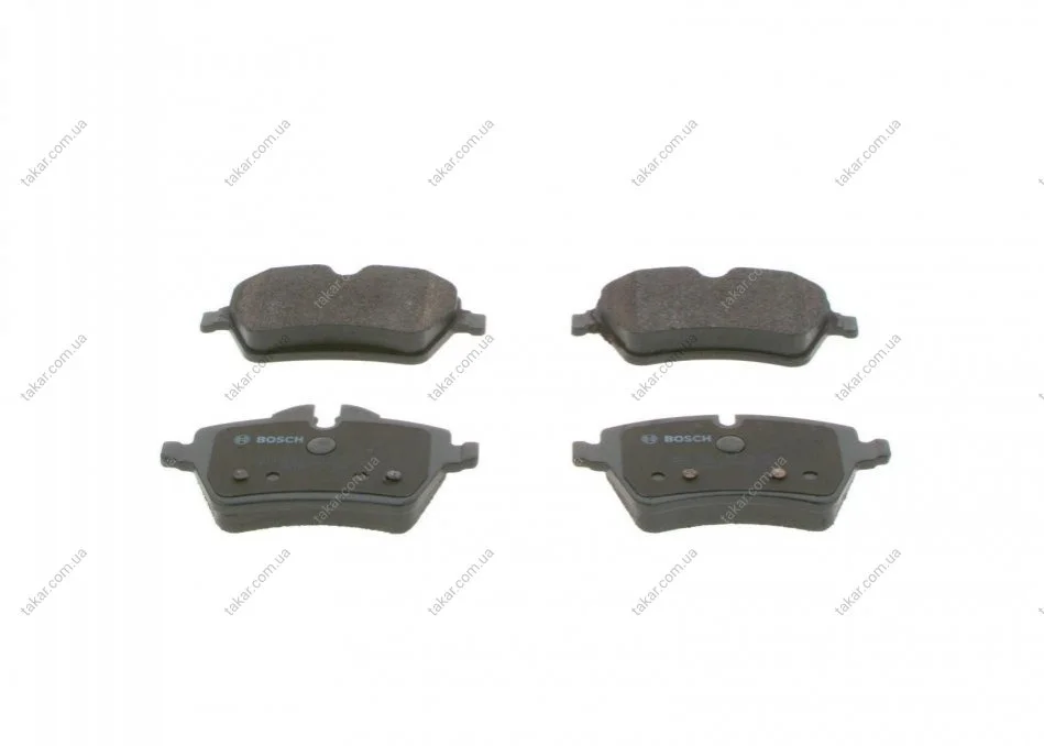 Тормозные колодки передние дисковые BOSCH 0986494489 (фото 1)