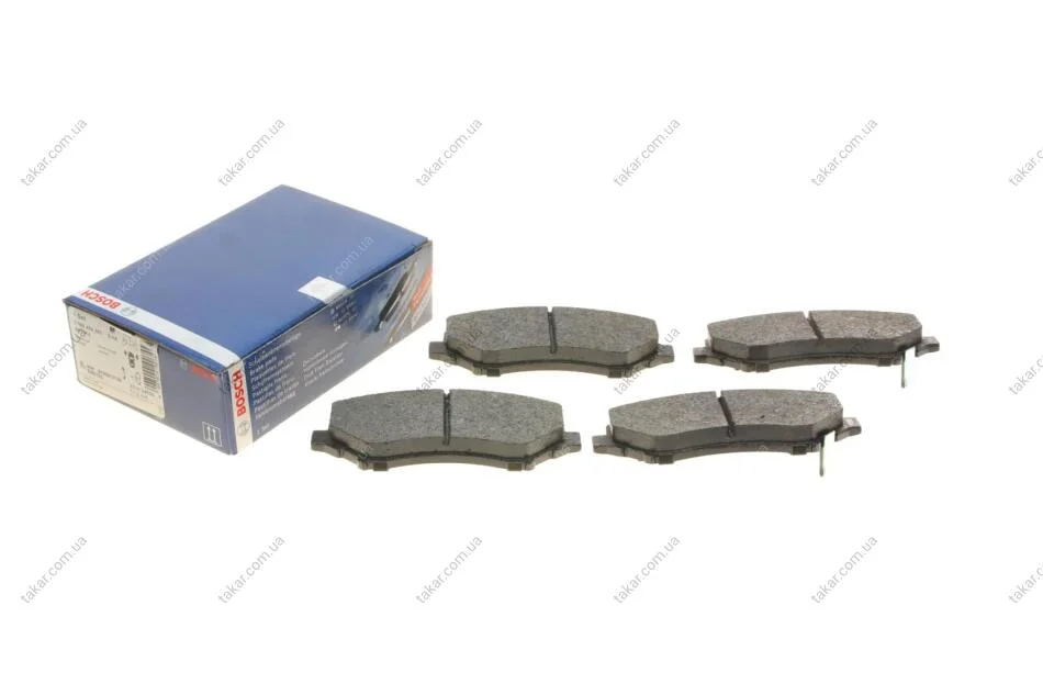 Тормозные колодки передние дисковые BOSCH 0 986 494 493 (фото 1)