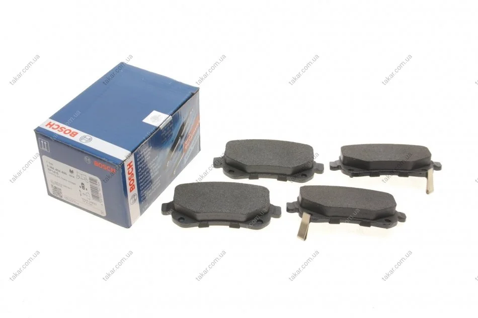 Гальмівні колодки задні дискові BOSCH 0986494496 (фото 1)