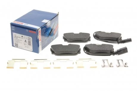 Тормозные колодки задние дисковые BOSCH 0986494529
