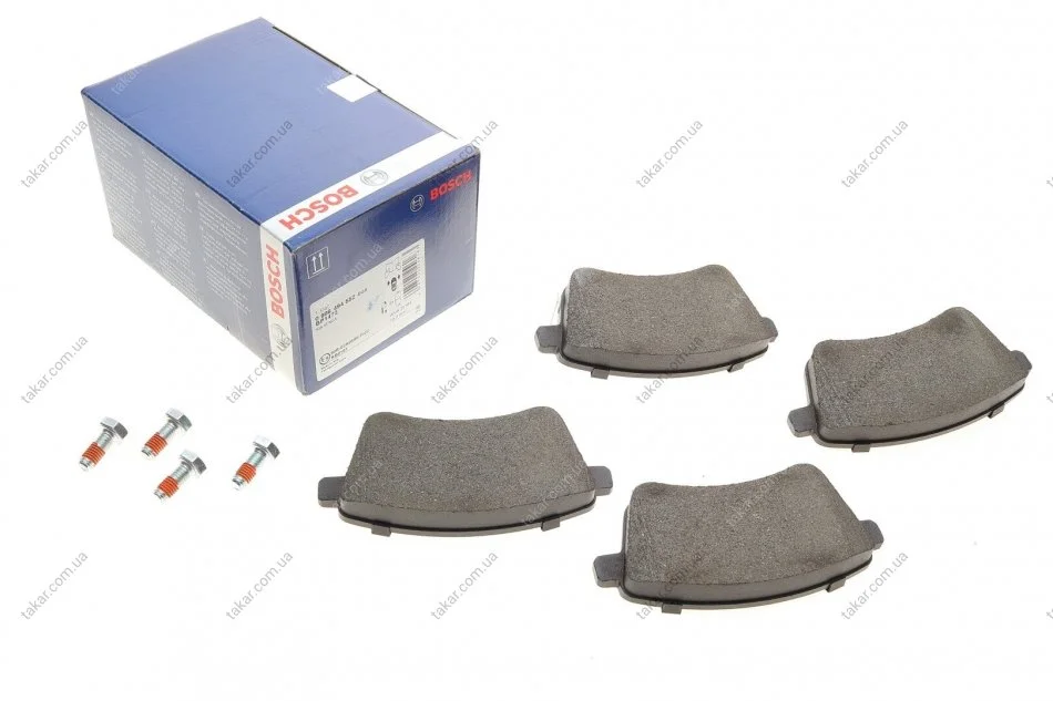 Гальмівні колодки дискові BOSCH 0986494552 (фото 1)