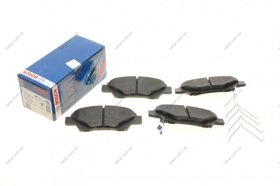 Гальмівні колодки передні дискові BOSCH 0986494562 (фото 1)