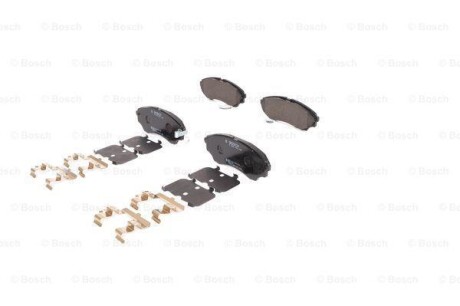ДИСКОВЫЕ КОЛОДКИ ПЕРЕДНЫЕ BOSCH 0986494587