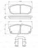 Гальмівні колодки BOSCH 0986494590 (фото 8)