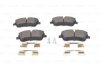 Комплект гальмівних колодок з 4 шт. дисків BOSCH 0986494607 (фото 6)