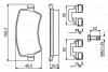 Колодки гальмівні дискові Ford Mondeo,S-Max/Land Rover Free Lander/Volvo S80,V70 06- BOSCH 0986494641 (фото 8)