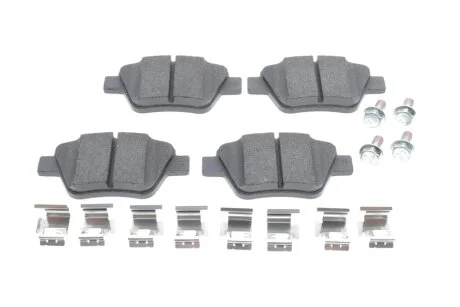 Колодки гальмівні дискові SKODA/VW "R "04>> BOSCH 0986494643